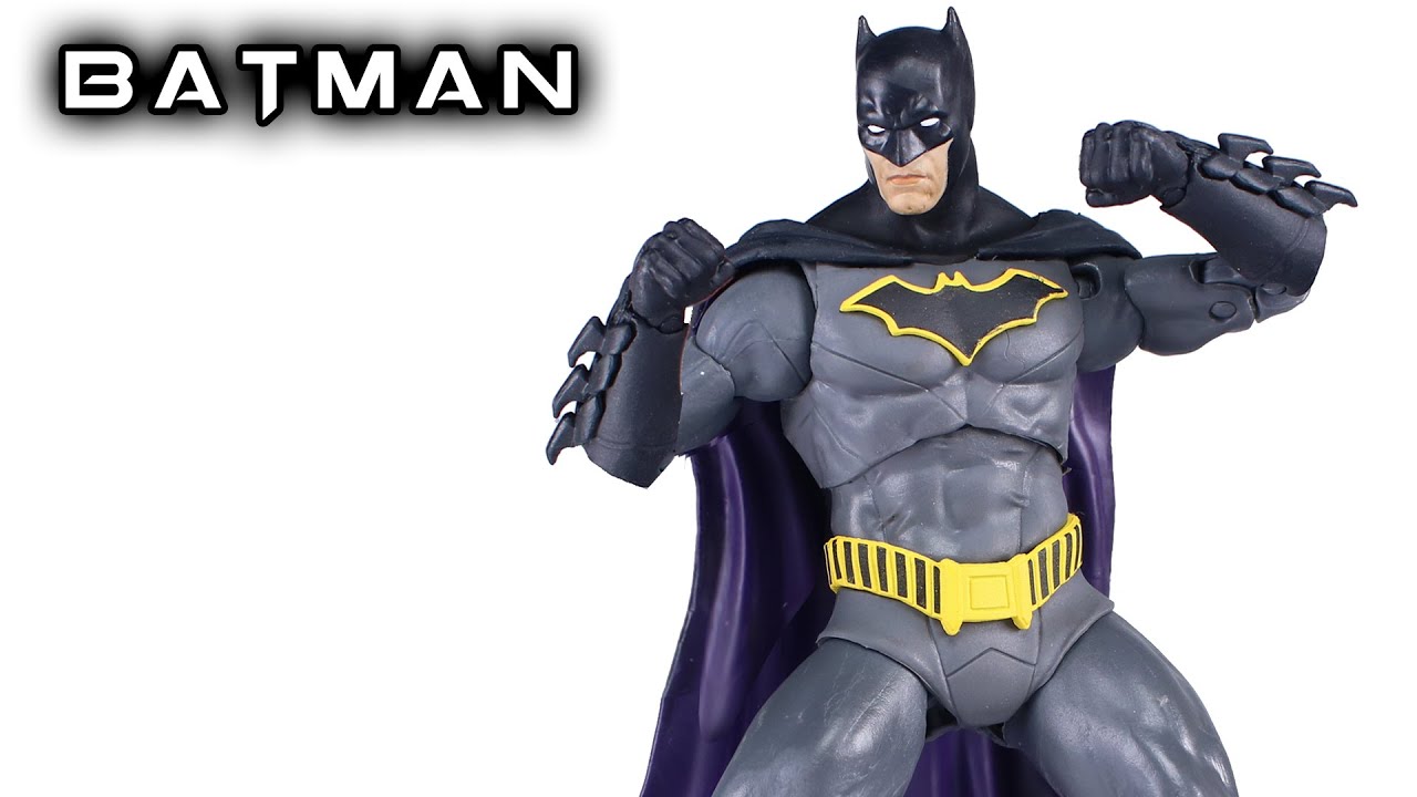 McFarlane Toys Rebirth BATMAN DC Multiverse Action Figure Review - YouTube