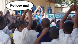 Hand Washing Campaign at Adonai Smart Academy in Gasabo District