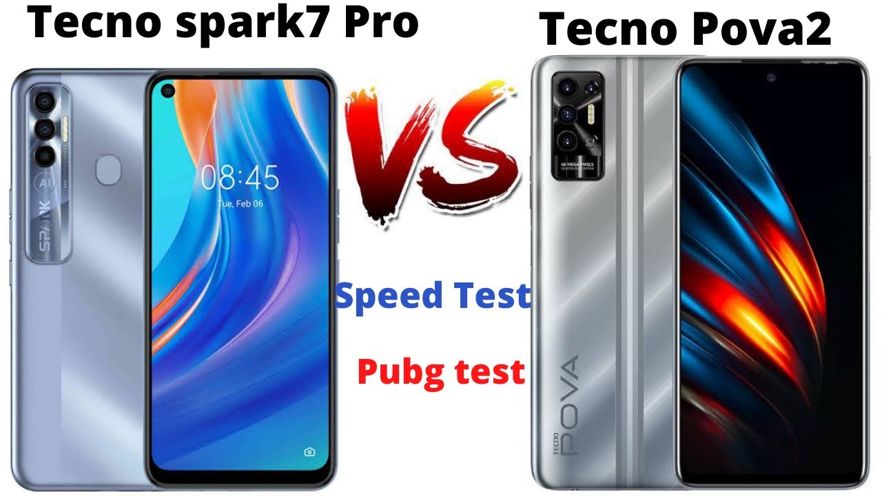 Tecno SPARK 7 RPO VS Tecno POVA 2 | Speedtest