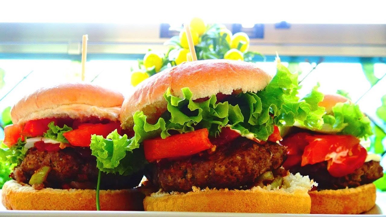 Evde Pratik Hamburger Yapımı ¦ Dışarıda Hamburger Yemeye Son #72