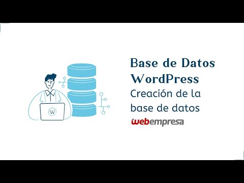 Vídeo: Com puc crear una base de dades a WordPress?