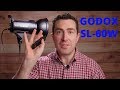 GODOX SL60W review español (con Neewer Softbox 66cm)