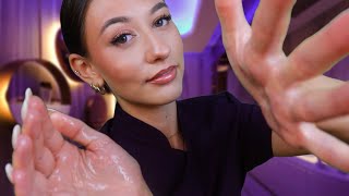 ASMR Scalp Treatment & Massage Roleplay ~ oil layered sounds and personal attention for sleep