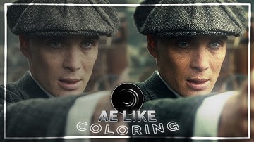 Ae like coloring tutorial on alight motion (+Preset)