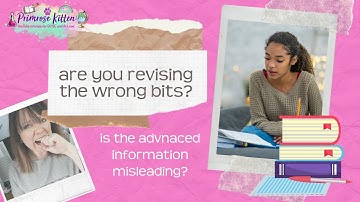 Is de geavanceerde informatie misleidend? Herhaal je de verkeerde stukken? GCSE- en A-level-exame...