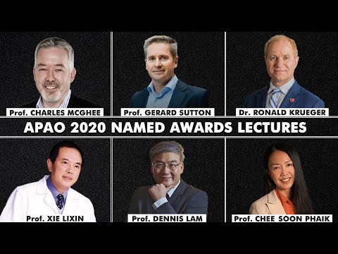 APAO 2020 Named Award Lectures