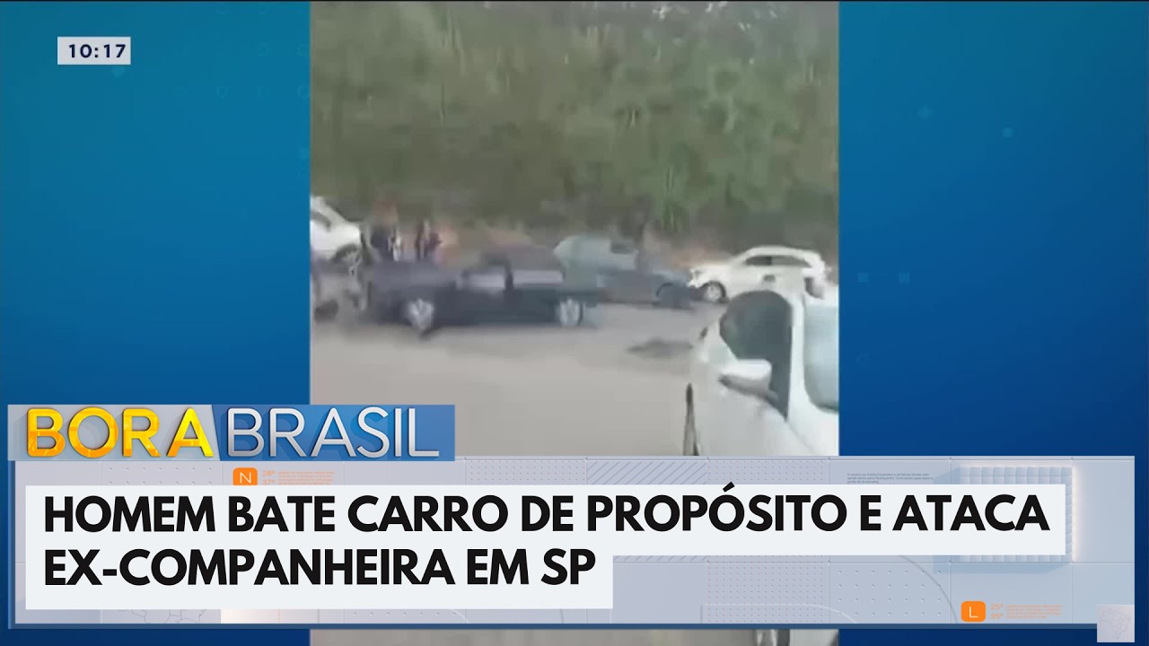 Homem provoca acidente, esfaqueia ex-companheira e confessa o crime
