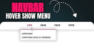 How to Create Navigation bar Using HTMLCSS/JavaScript