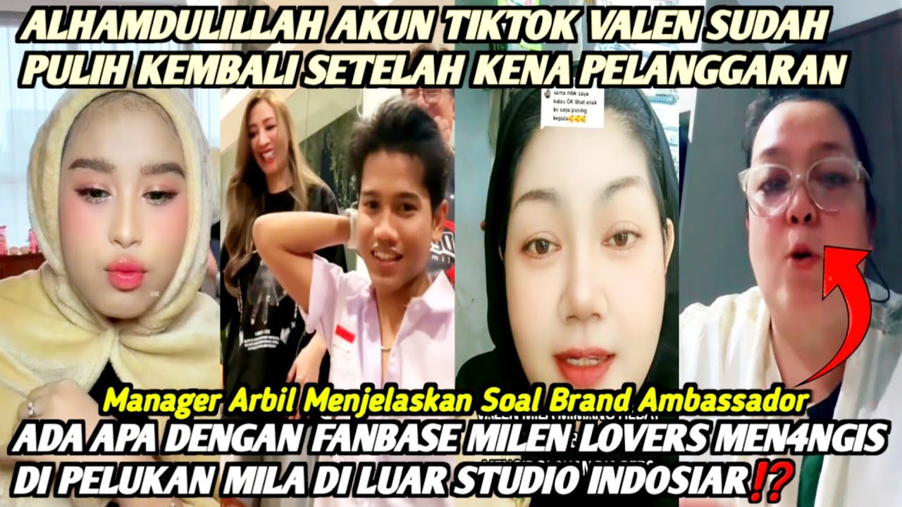 AKHIRNYA AKUN VALEN DA7 BISA LIVE LAGI LHO‼️WAH MILA DA7 SUNGGUH CANTIK & MILEN BIKIN KLEPEK2 FANS🤩🤩