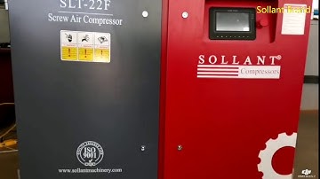 Sollant 2020 New Design PM VSD/Variable Speed Screw Air Compressor