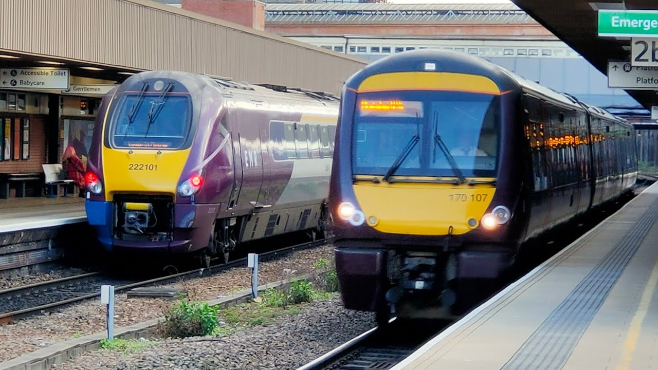 Trains at Leicester - 06/04/2023