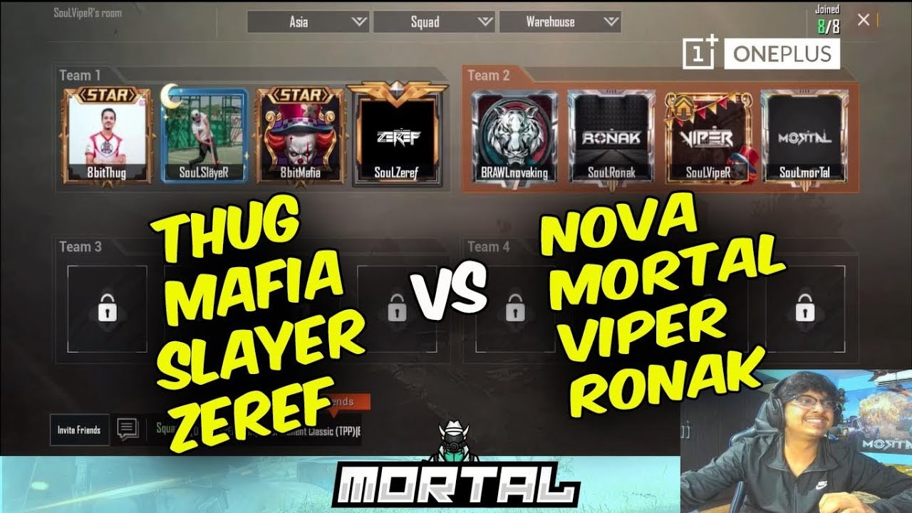 TEAM 8BIT THUG VS TEAM SOUL MORTAL TDM MATCH II HIGHLIGHT II G T C