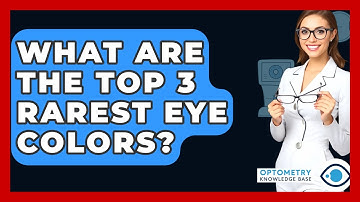 What Are The Top 3 Rarest Eye Colors? - Optometry Knowledge Base