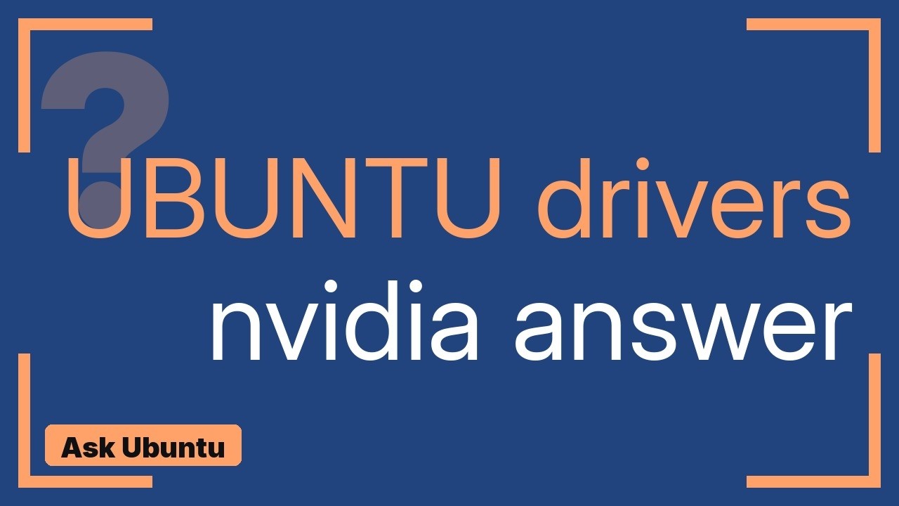Ubuntu: No graphics after installing Nvidia driver - YouTube