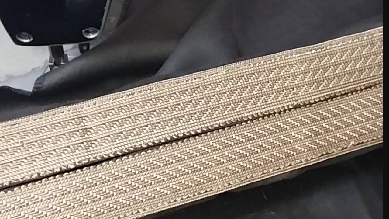 خياطة جلابة الرجال 👨‍🦱 (الدرس 2): كيفية خياطة السفيفة (المرمة) في نص طوق بالطريقة الصحيحة☝️