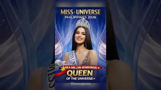 Bea Millan-Windorski Crowned Miss Universe Philippines 2026 👑🇵🇭