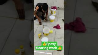 Epoxy flooring work 👍