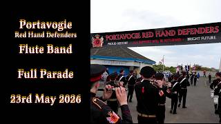 Portavogie Flute Band annual band *FULL PARADE* Saturday 23rd May 2026
