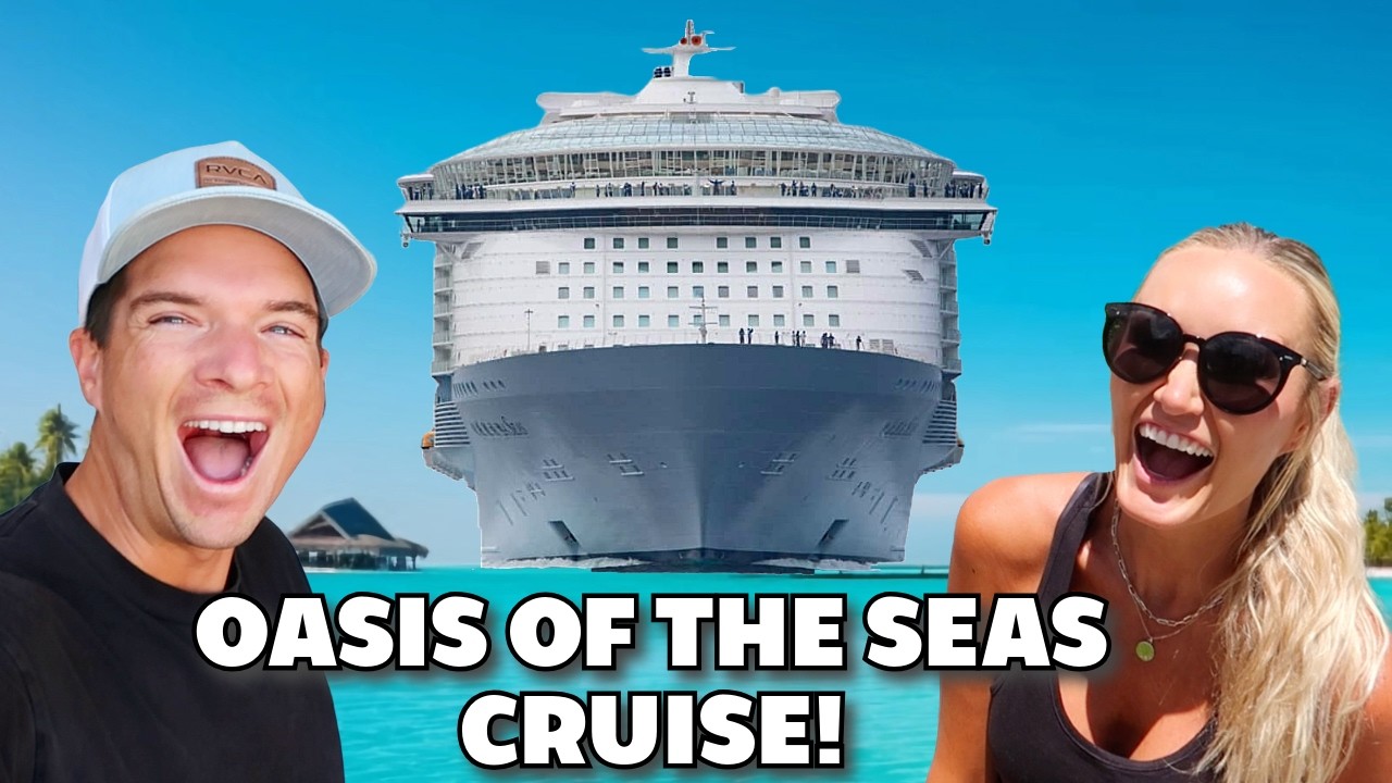 🛳️ FIRST DAY ON OASIS OF THE SEAS AT SEA 🥳 FIRST WESTERN MEDITERRANEAN CRUISE ROYAL CARIBBEAN CRUISE