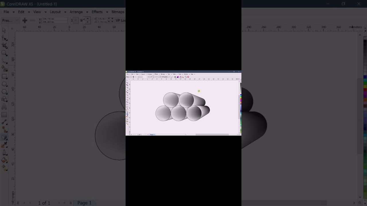 How to use extrude tool in coreldraw @MAYA GRAPHICS 