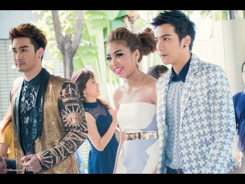 น้องดี อ้น ดิว - เดินพรมม่วง Nine Entertain Awards 2014 04/06/14 (1)