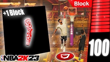 I tested a 100 BLOCK RATING to see if BLOCKS are BROKEN on the 1V1 COURT on NBA 2K23