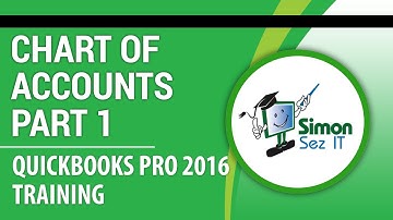 QuickBooks Pro 2016 Tutorial: Setting Up the Chart of Accounts - Part 1