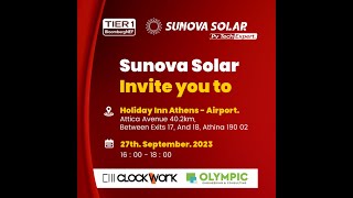 SUNOVA TRAINING SESSION
