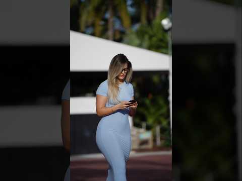 Marissa DuBois Hot Walk Miami Swim Week 2025 Marissadubois Fashion Miami Shorts Ytshorts