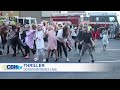 Thriller performed downtown Moses Lake - 2016 Halloween