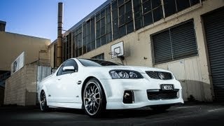 Holden Commodore Ve Ss Ute On 20 B.boss Trinity Deep Dish Wheels Rims