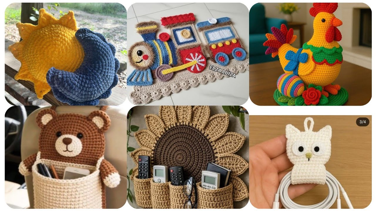 From Yarn to Masterpiece  Crochet handmade items .