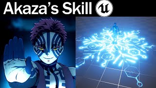 Unreal Demonslayer Akaza Skill VFX Breakdown