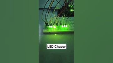 LED Chaser with Arduino uno | 7 effects | 12 led |Circuit Breakdown