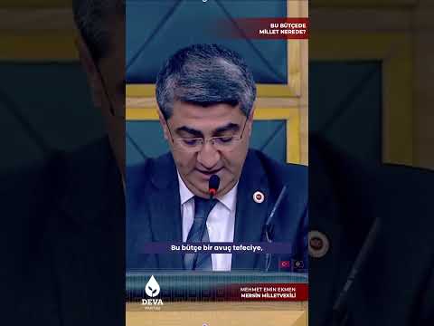Bu Bütçede Millet Nerede?