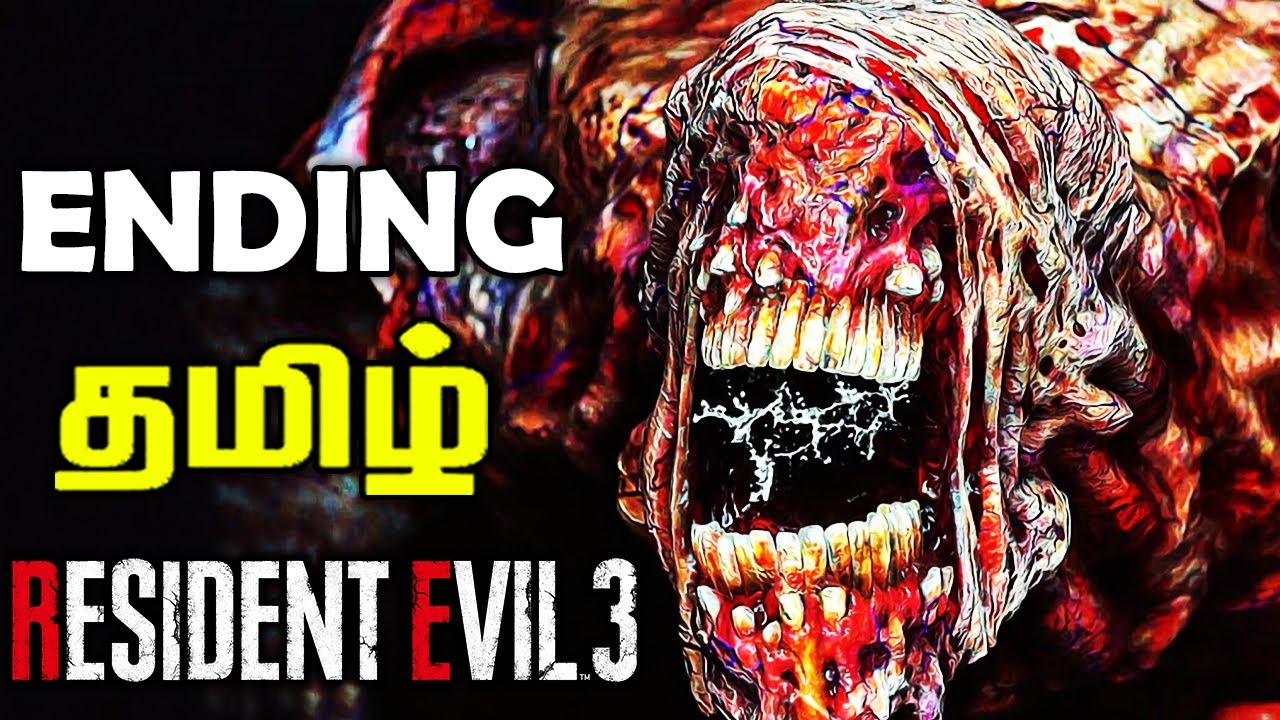 Resident Evil 3 Ending Tamil Gameplay | Resident Evil 3 Tamil Remake Gameplay | RE 3 Tamil Gameplay
