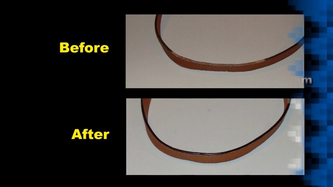 Step by step directive to fix peeling/fraying edges !!  Diy leather repair,  Clean leather purse, Purse handles