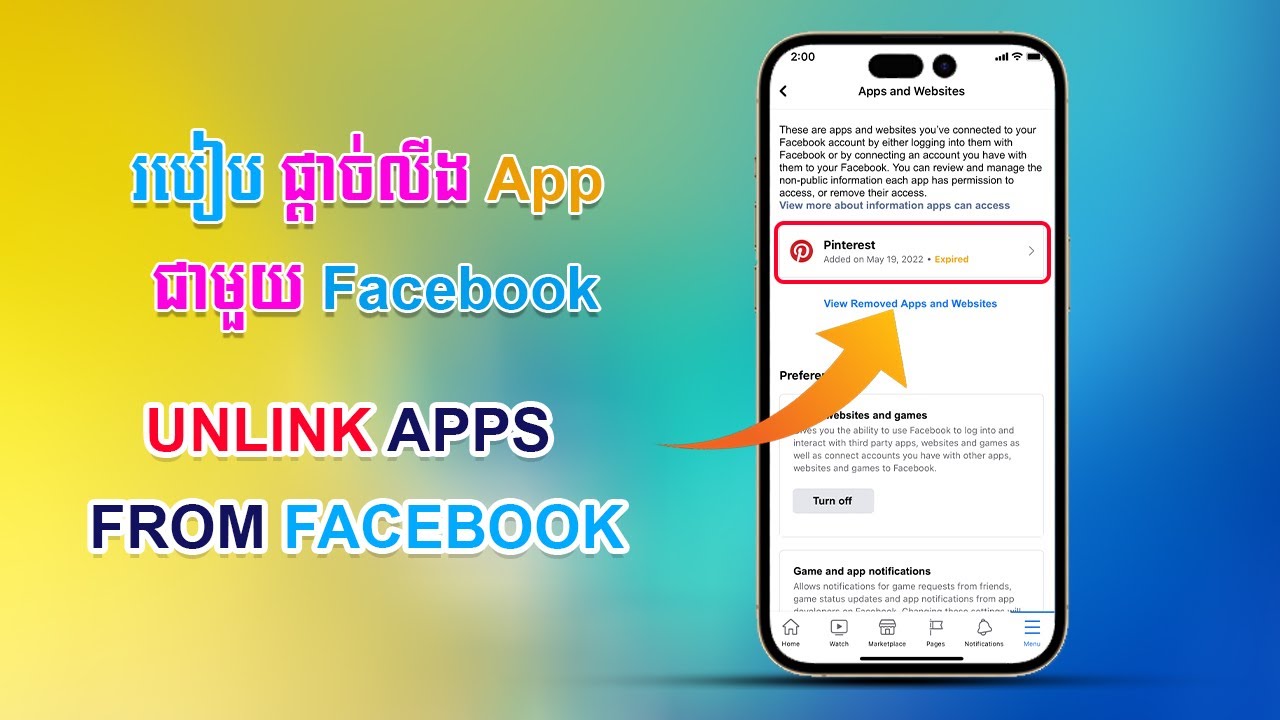 HOW TO REMOVE APPS CONNECTED FACEBOOK ACCOUNT | UNLINK APPS FROM ...