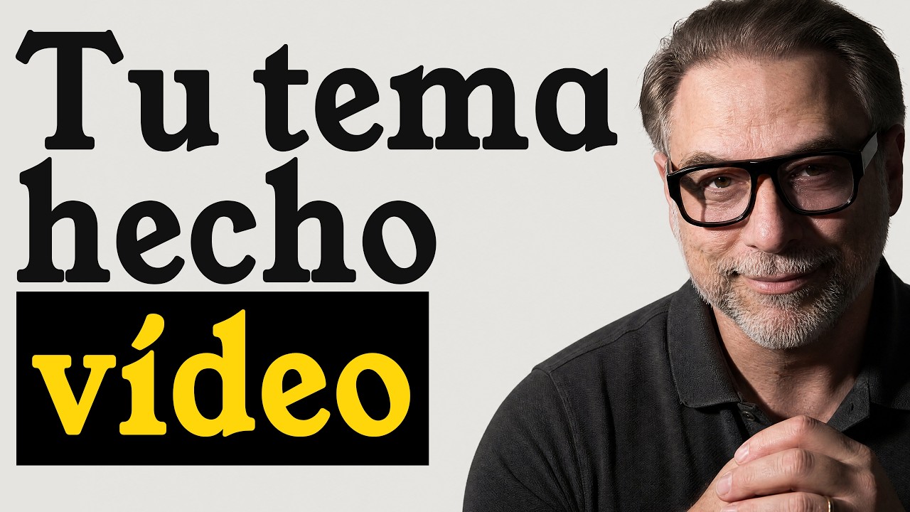 Escribe un Tema y RECIBE el Vídeo Completo (InVideo AI)