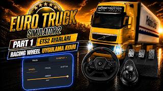 Rampage V987 Racing Wheel ETS2 Setup &amp; Settings⚙️│  #ets2 #rampage V987 │
