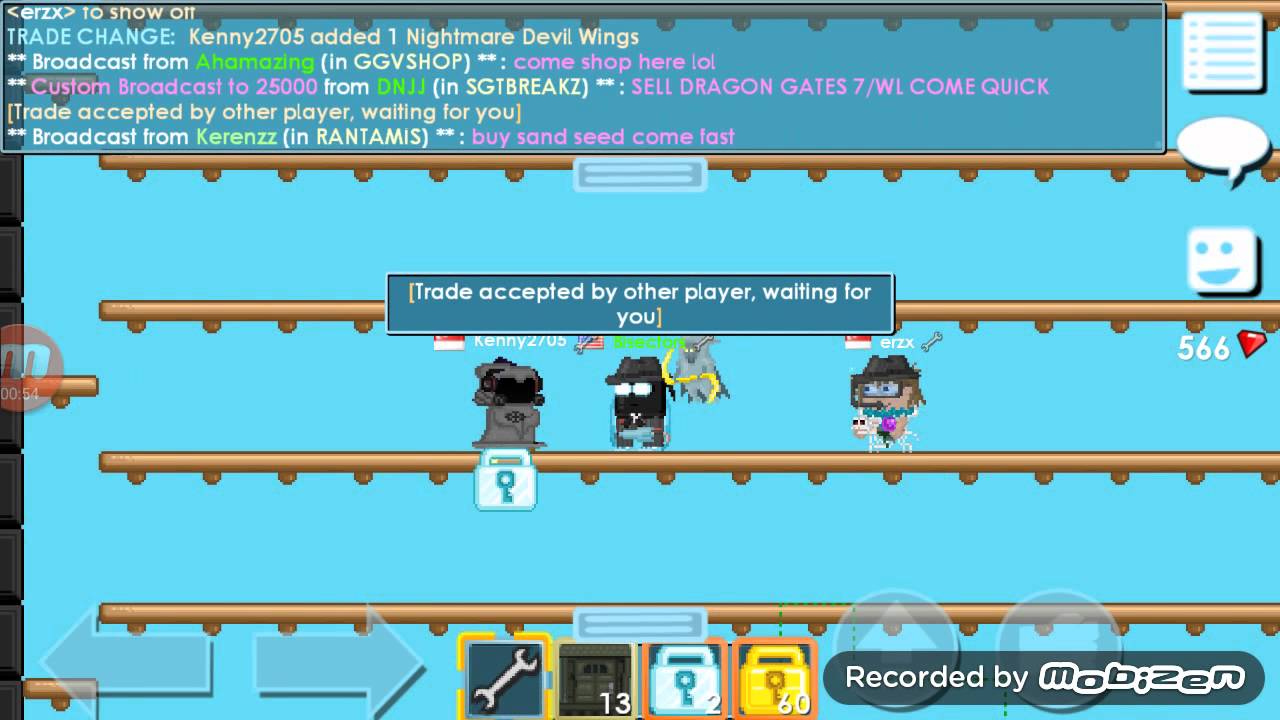 Growtopia - Buying Nightmare Devil Wings