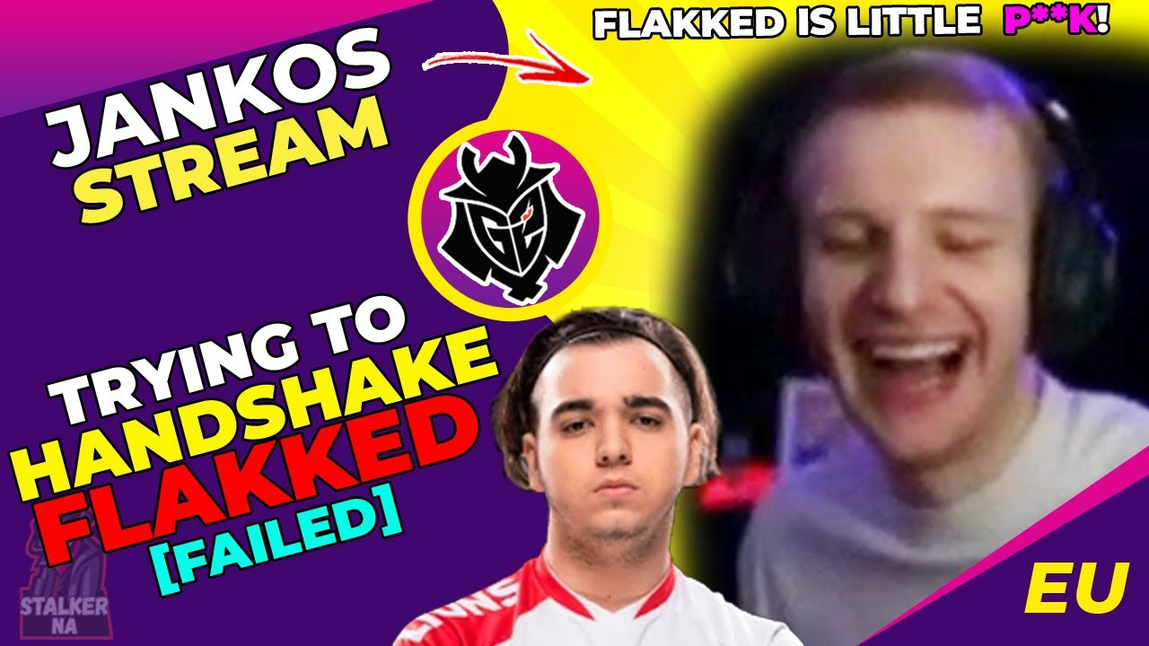 G2 Jankos Is Extremely Excited to Handshake G2 Flakked [FAILED]