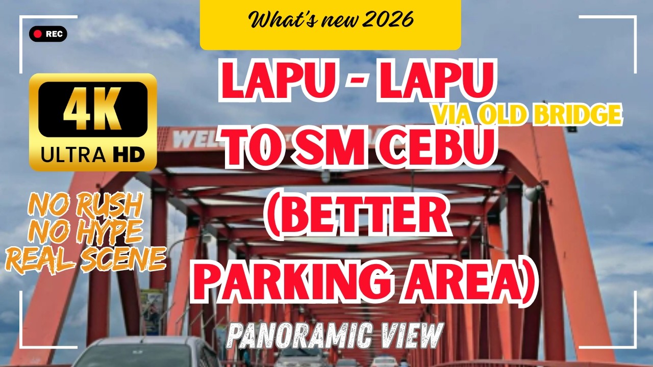 Holiday Drive in Cebu | Lapu-Lapu City to SM Cebu via Mactan–Mandaue Bridge