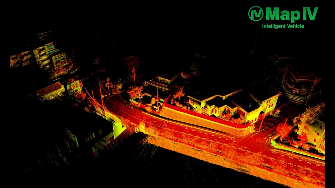 LiDAR SLAM using MapIV Engine (Hesai PandarXT-32)