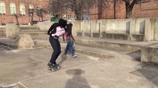 Skating in Baltimore with Neil Rodgers and Darren Bush.