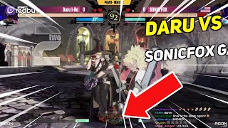 Guilty Gear Strive Daru Vs Sonicfox Game 1 Daily Fgc Highlights