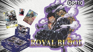 Opening One Piece OP-10 Koninklijk Bloed #onepiecetcg #packopenning #kaartspel #onepiece