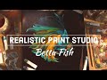 Realistic paint studio - Betta Fish