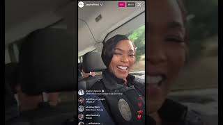 Aisha Hinds Ig Live 4Th March. 2023 The Cast Of 9-1-1