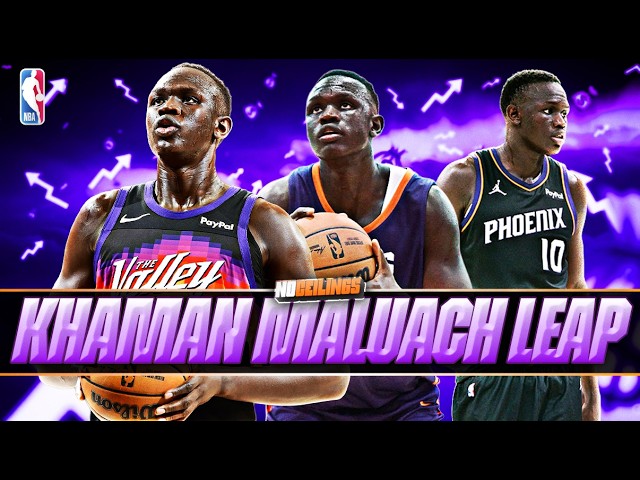 Khaman Maluach is Ready to BREAKOUT for the Phoenix Suns | NBA Sophomore Leap Breakdown